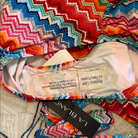 NWOT La Blanca One Piece Bathing Suit LB4KW19 - Picture 7 of 7